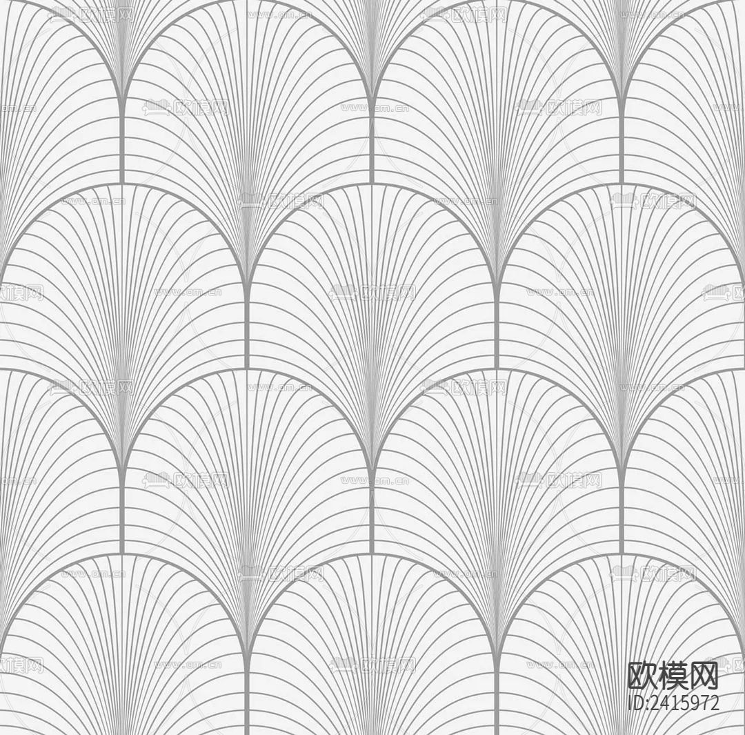 白色几何图案壁纸贴图