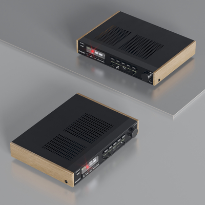  音响 录音机 收音机su模型 