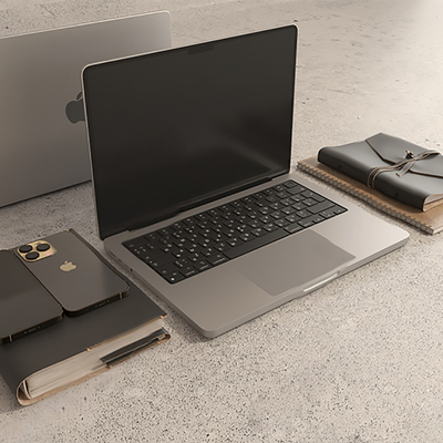  笔记本电脑 手机本子su模型 