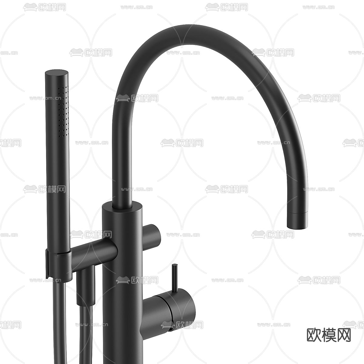 淋浴花洒 水龙头3d模型
