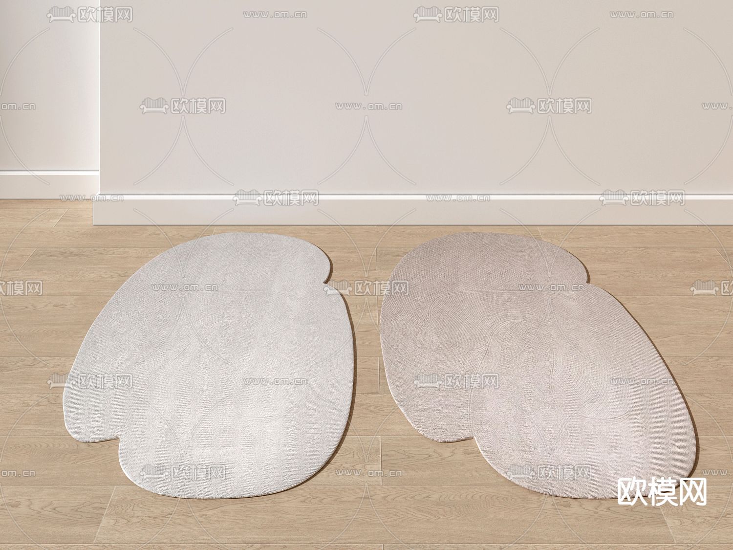 布艺地毯3d模型下载