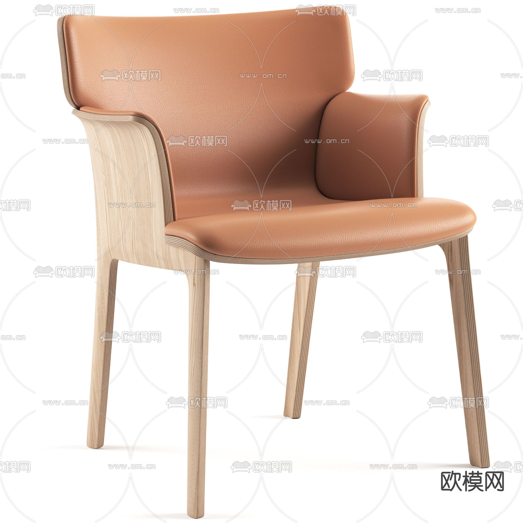 现代休闲椅子3d模型下载（渲染图5）