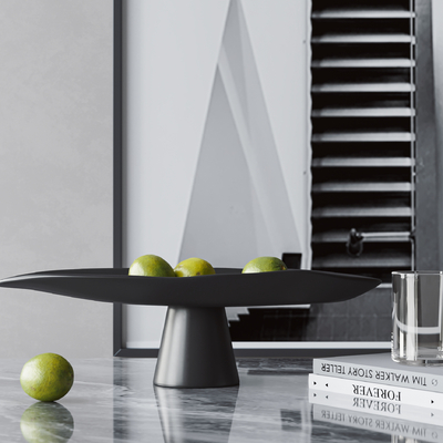  现代水果盘su模型 