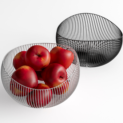  苹果 果盘su模型 