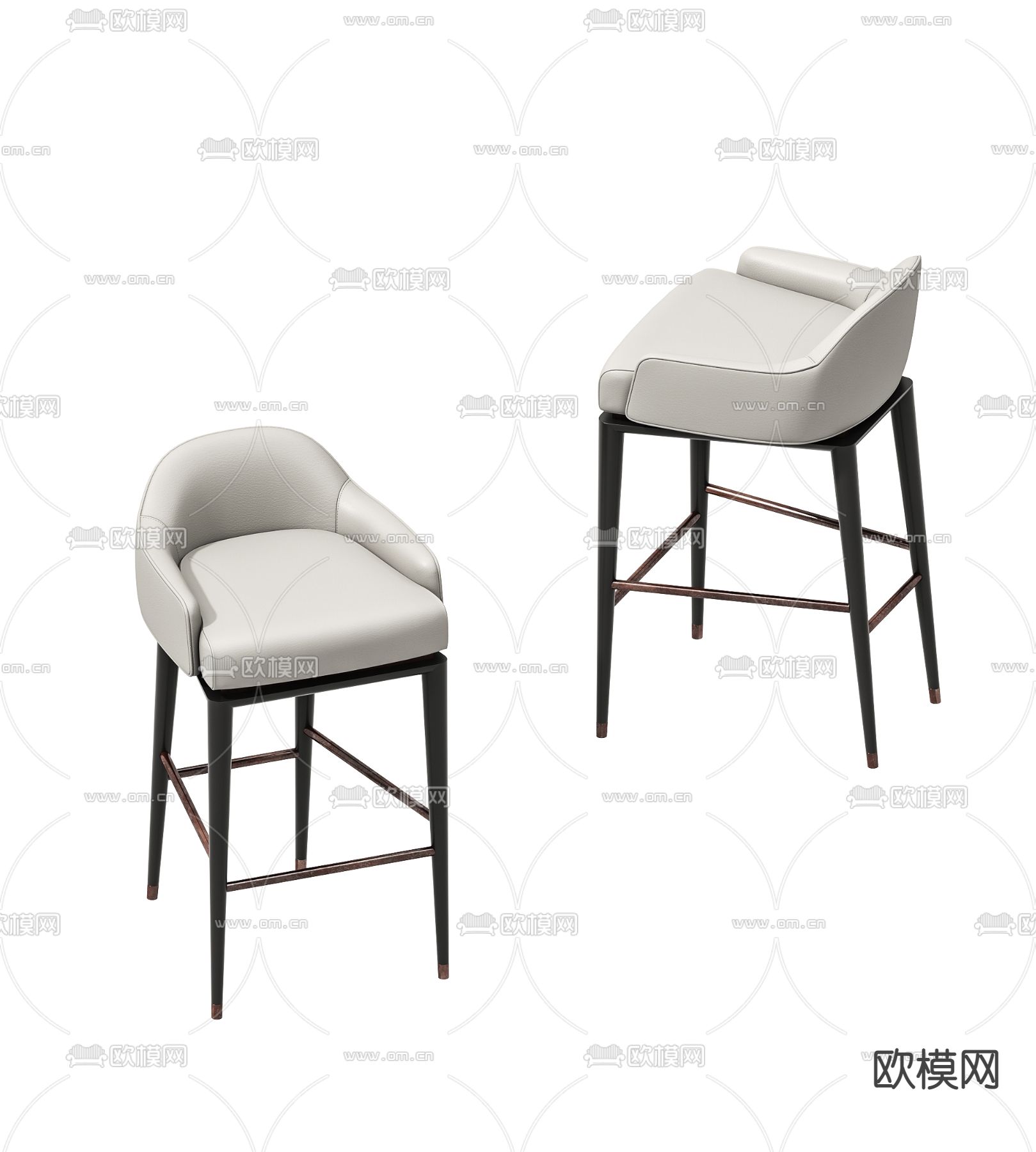 Cprn Homood椅子 吧椅3d模型下载