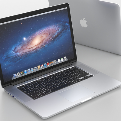  苹果笔记本电脑su模型 