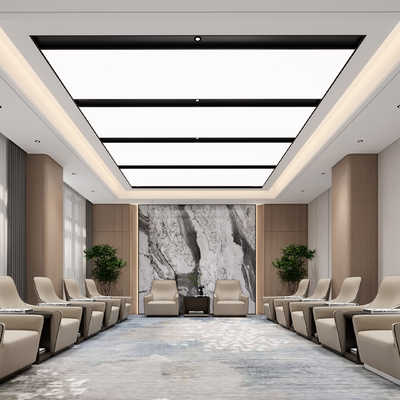  现代贵宾接待室su模型 