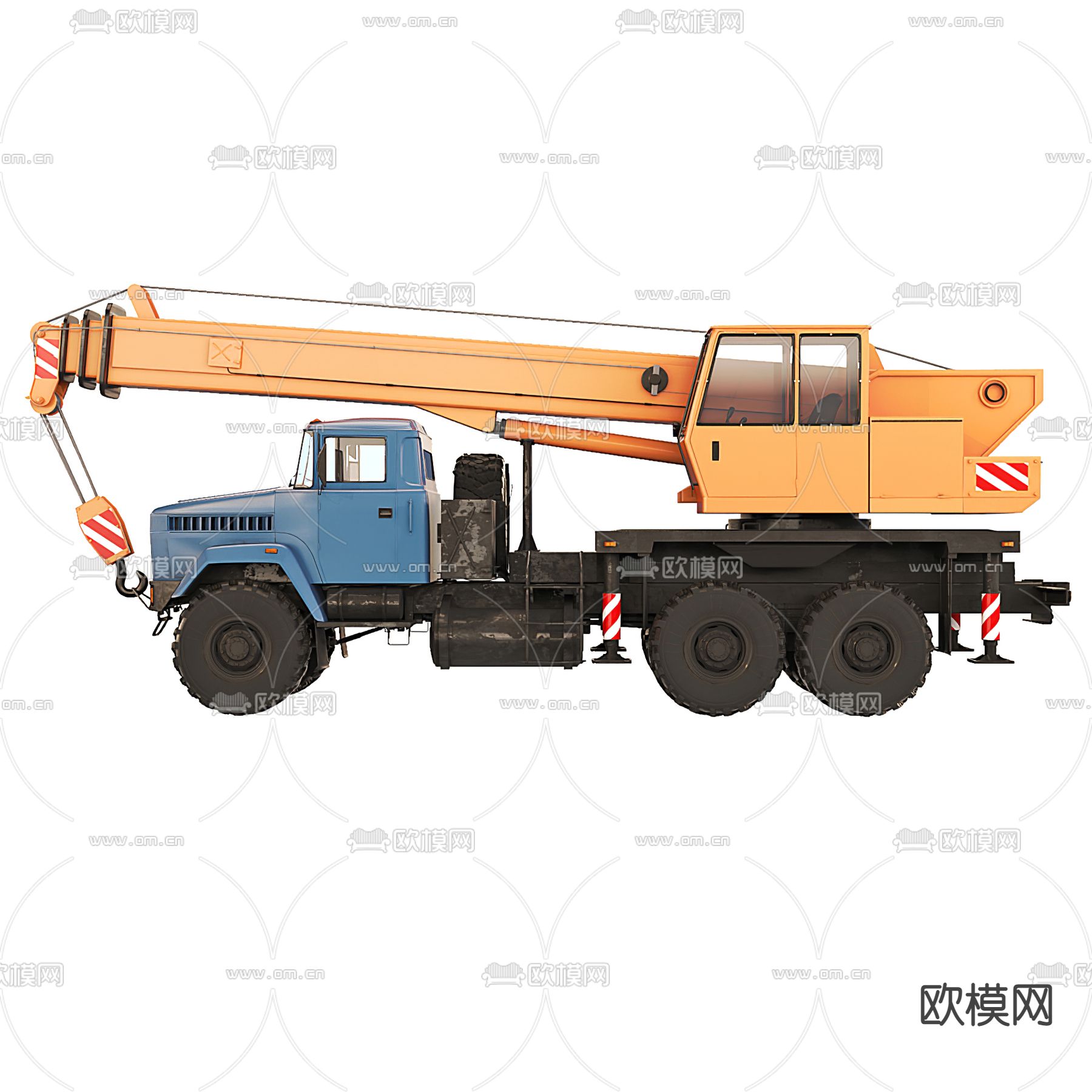 起重机 吊车3d模型