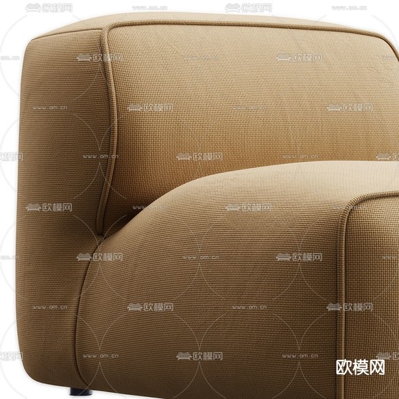 BoConcept 懒人沙发3d模型下载(渲染图2)
