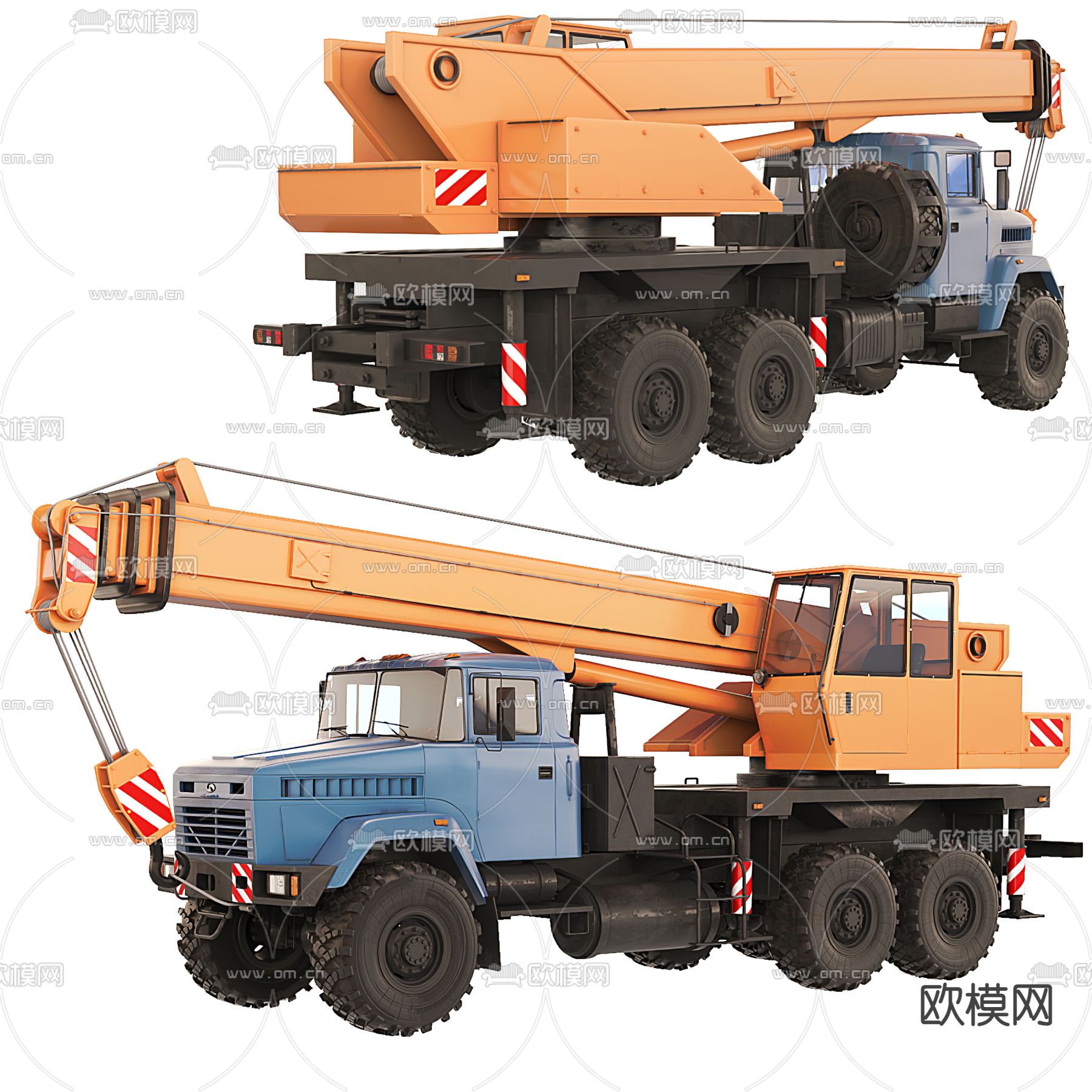 起重机 吊车3d模型