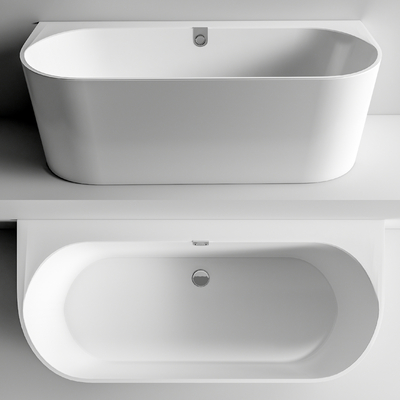 villeroy 浴缸 壁挂式浴缸su模型