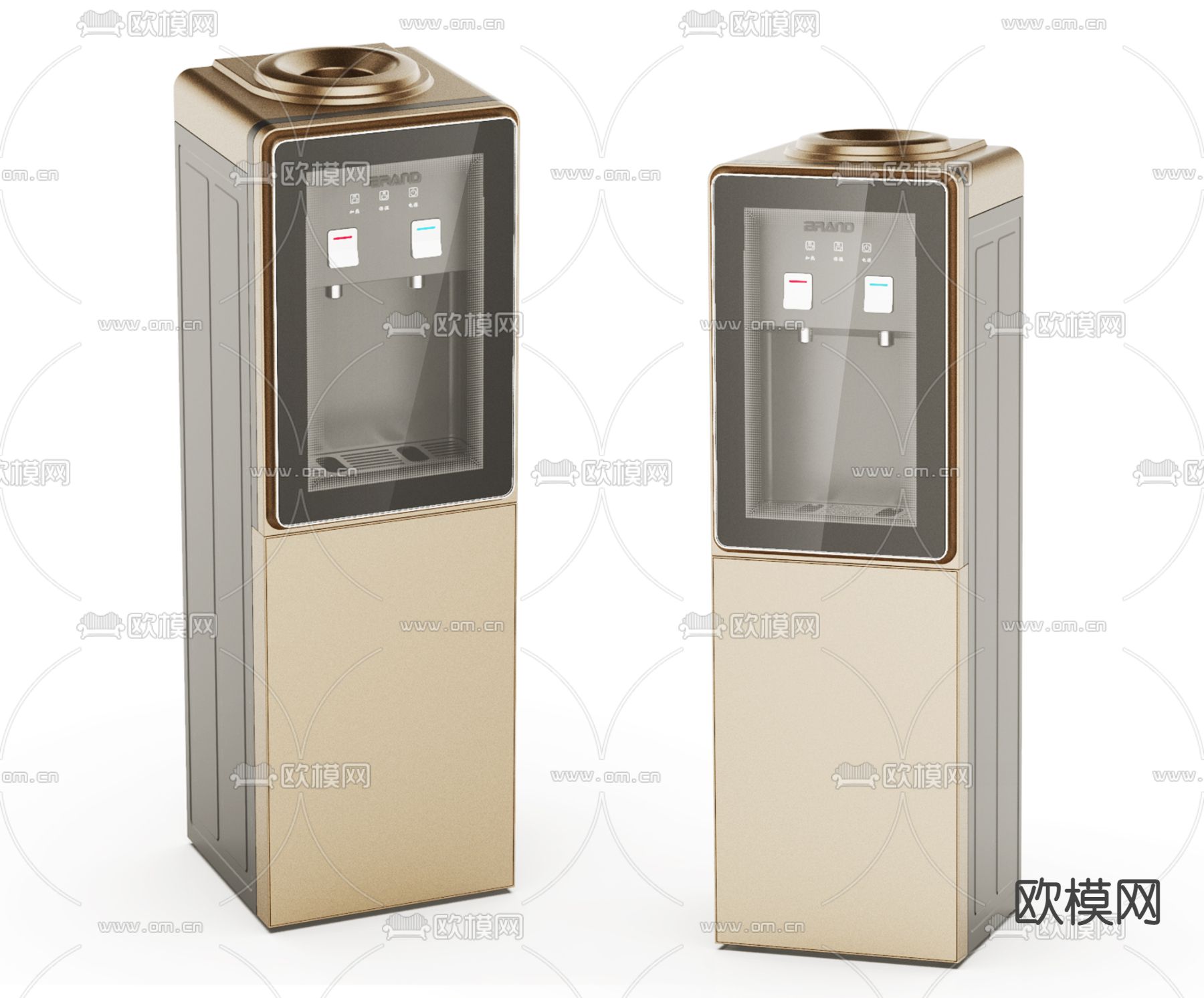 饮水机3d模型下载