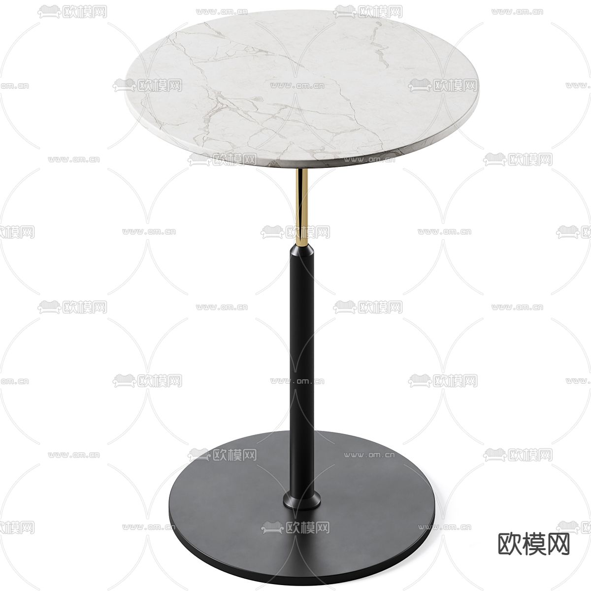 现代边几角几3d模型下载（渲染图3）