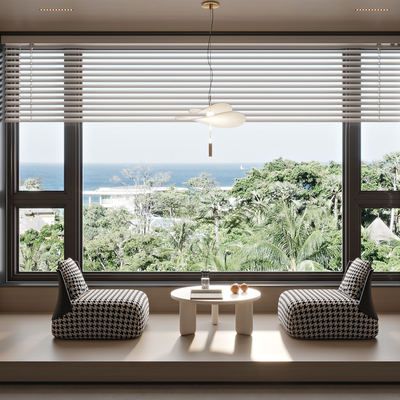  现代阳台休闲区 娱乐区su模型 