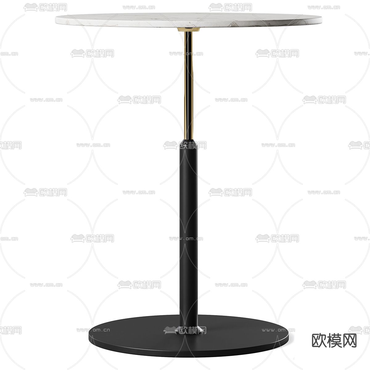 现代边几角几3d模型下载（渲染图1）