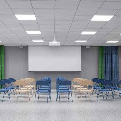  现代报告厅 会议厅su模型 