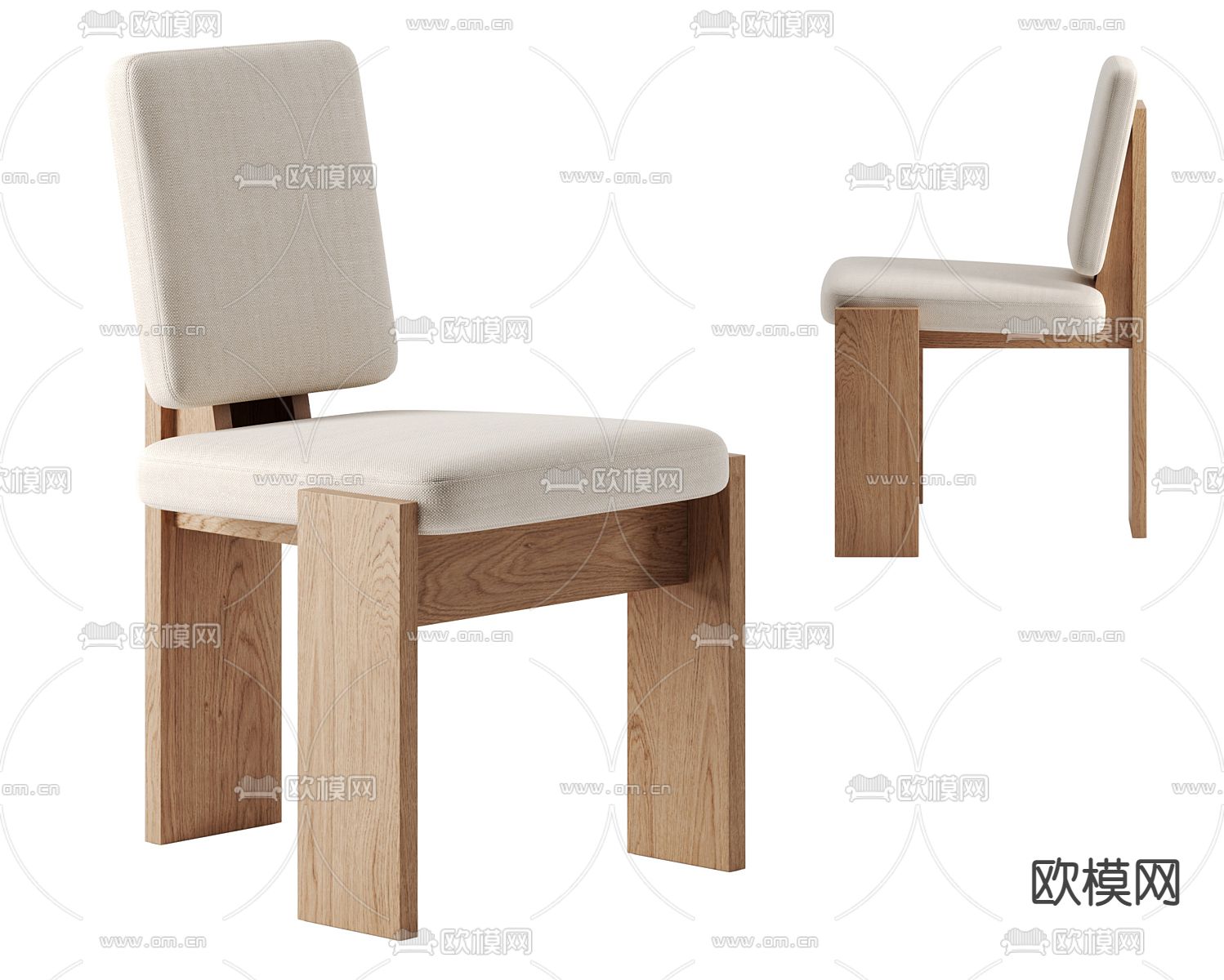 MATS 单椅3d模型下载（渲染图1）