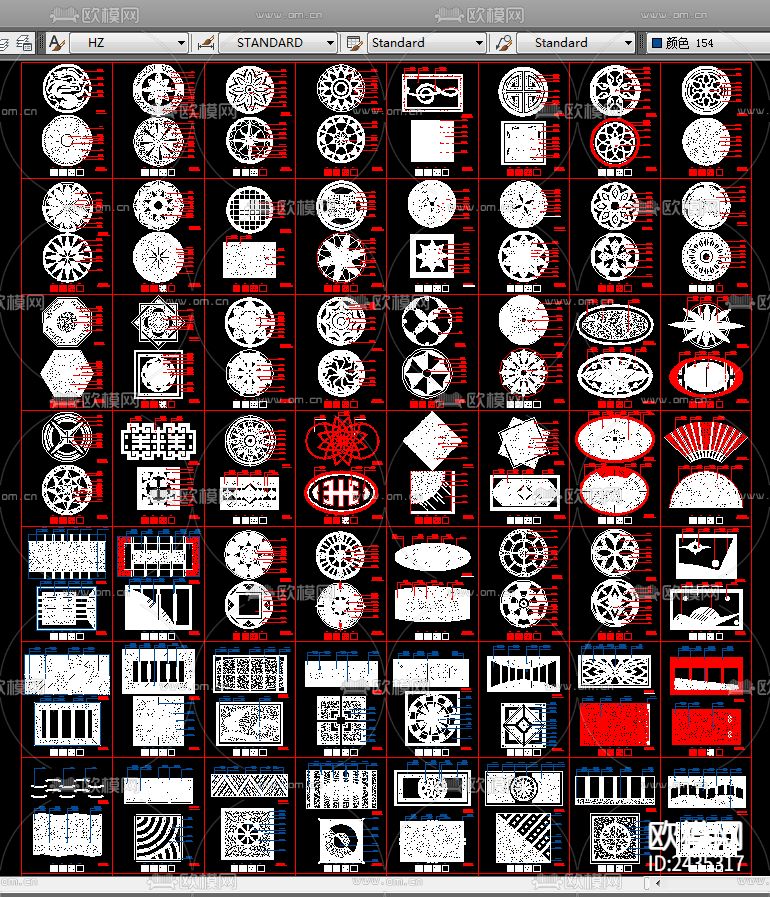 地下室防水大样CAD图库下载（渲染图5）
