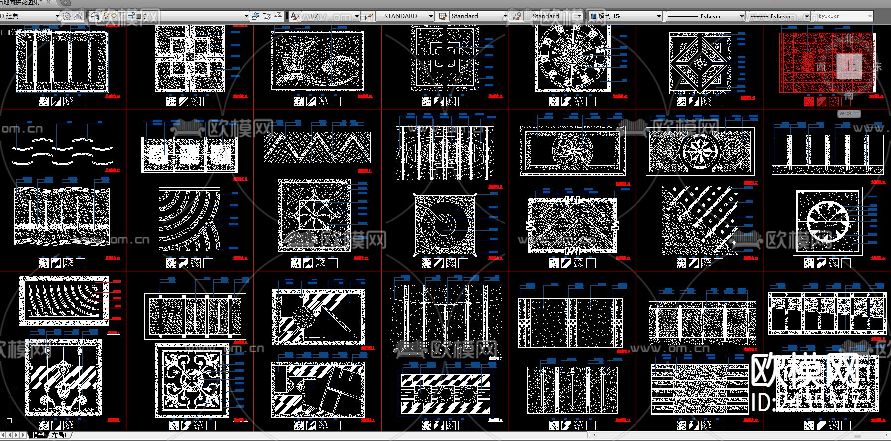 地下室防水大样CAD图库下载（渲染图1）