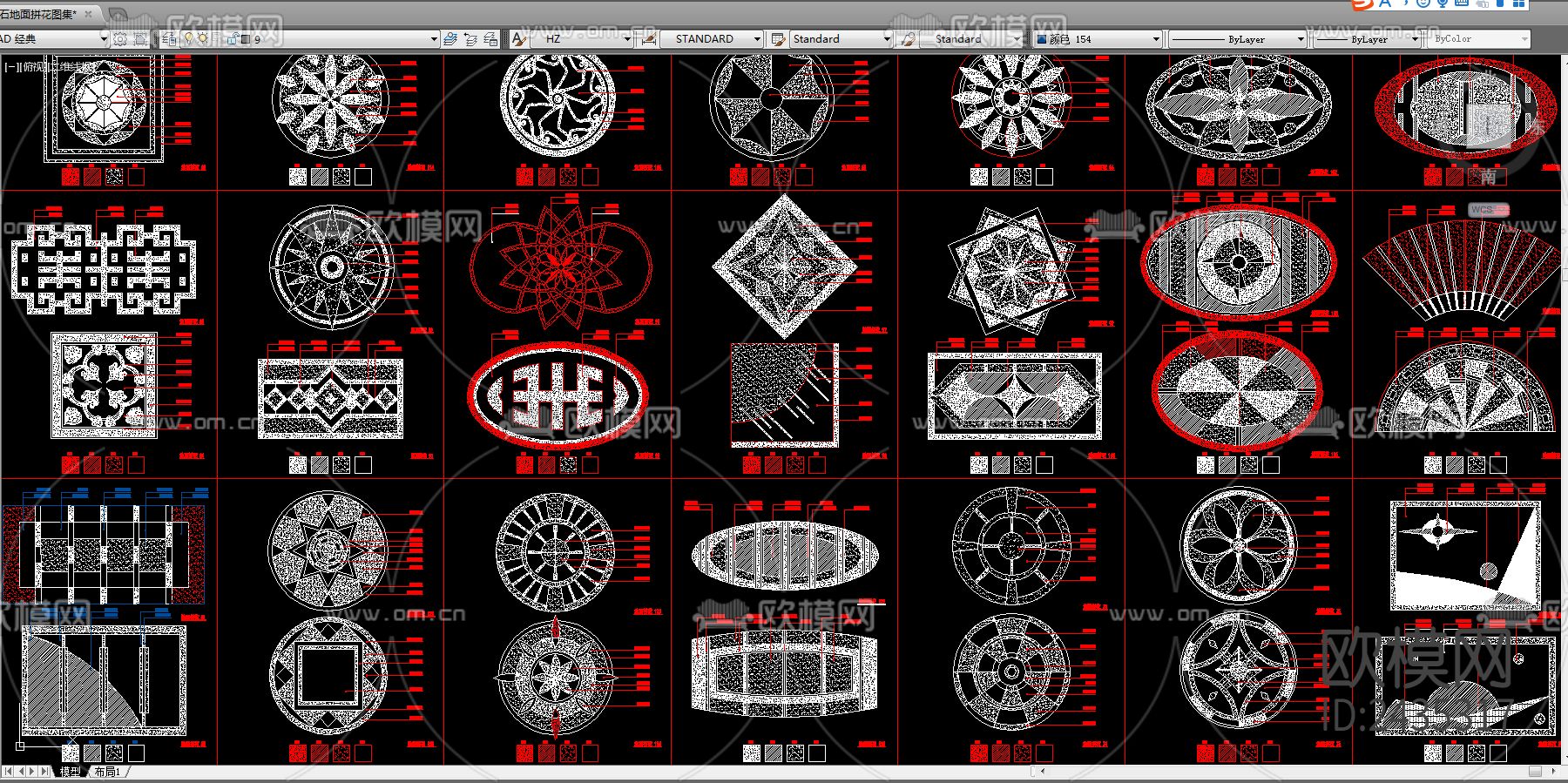 地下室防水大样CAD图库下载（渲染图6）