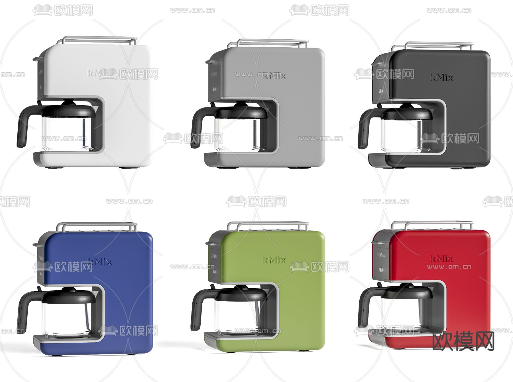 咖啡机 厨房器具su模型下载（渲染图1）