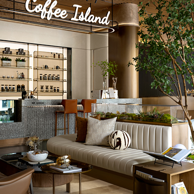 则灵艺术 售楼处水吧