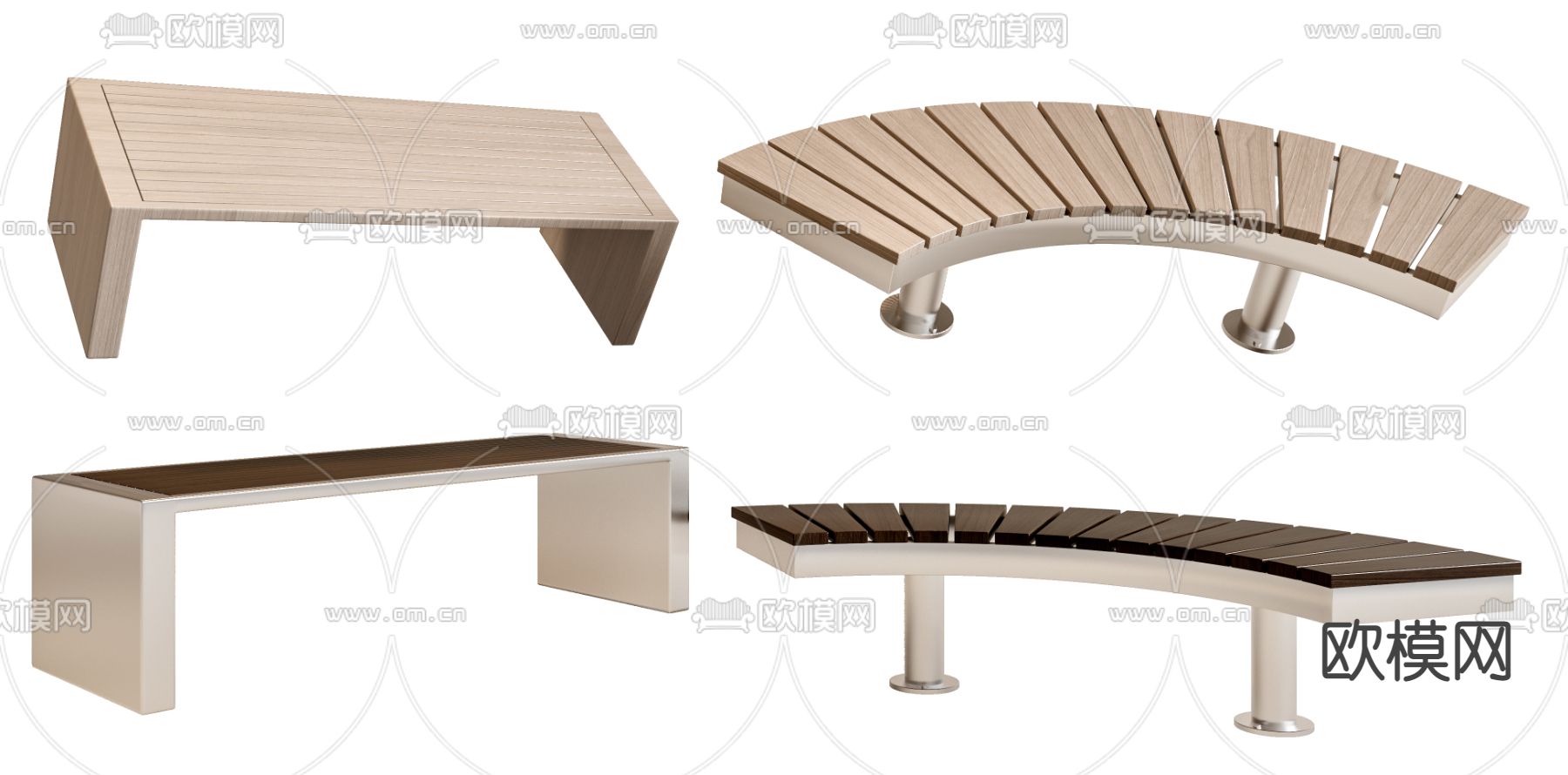 现代户外椅 凳子3d模型下载