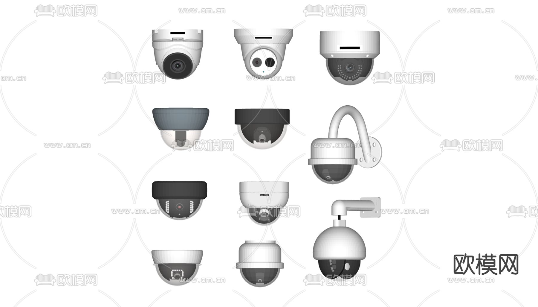 监控摄像头su模型下载