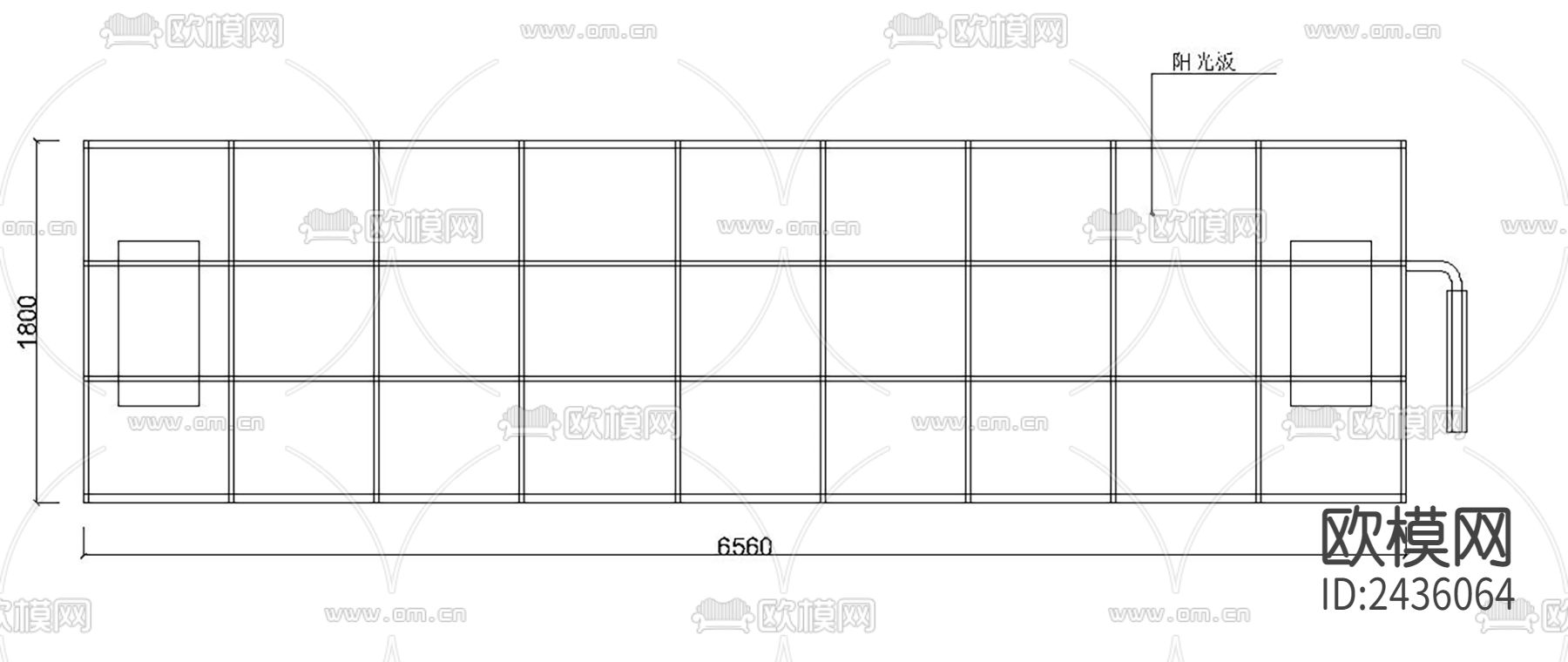 候车亭节点大样下载（渲染图3）