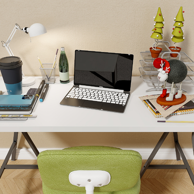  笔记本手机 书籍文具su模型 