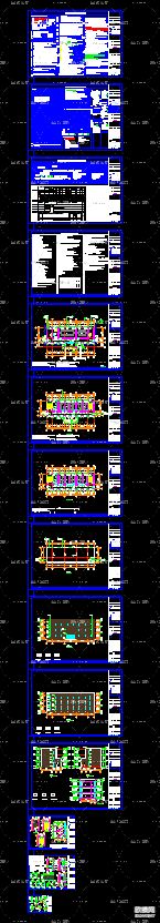 飞灰固化物填埋场工程-生产综合楼cad施工图下载（渲染图3）