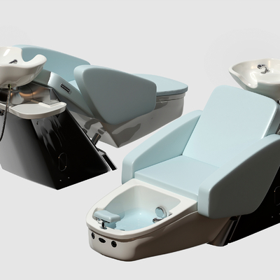  现代足浴按摩椅su模型 