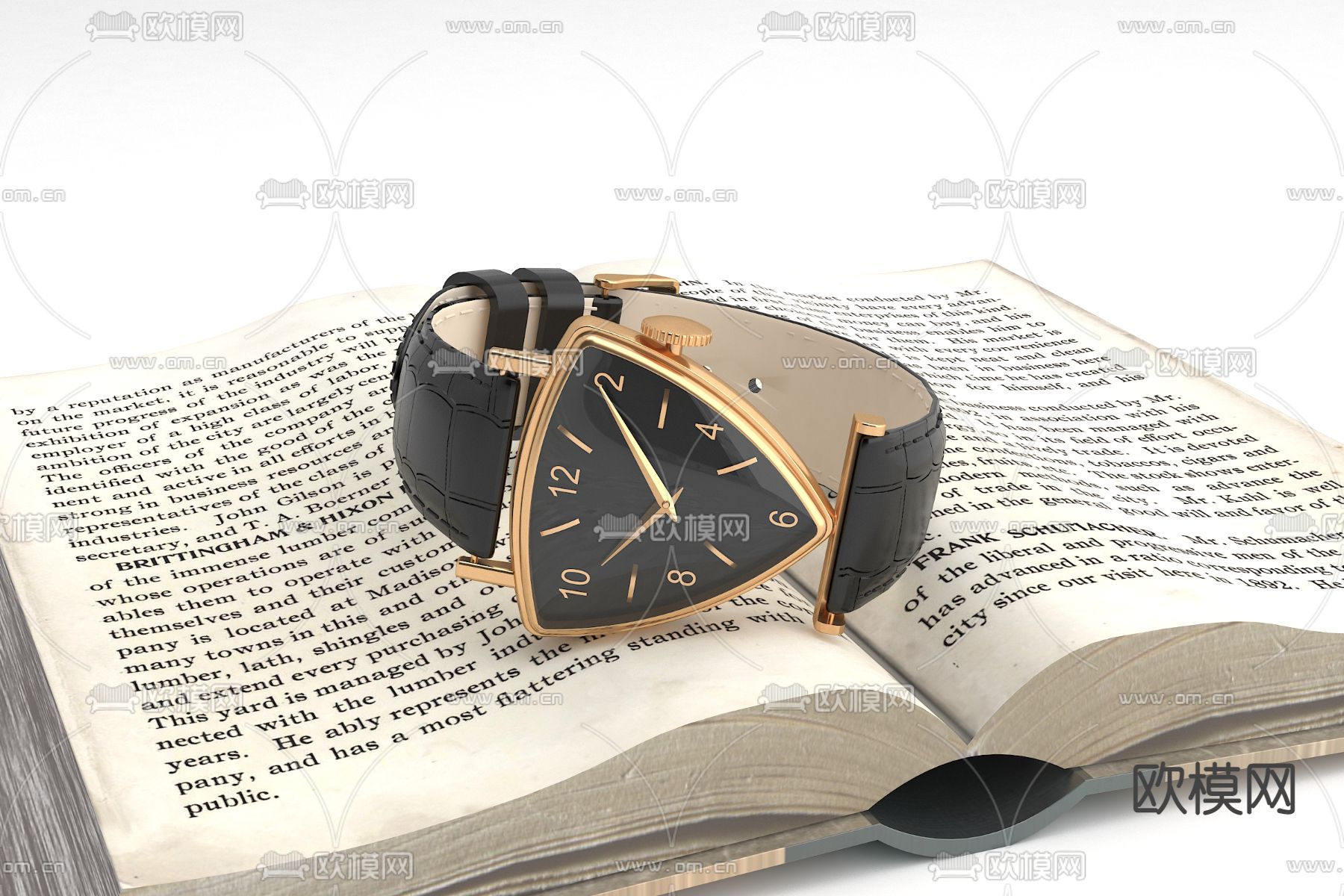 腕表 手表3d模型下载（渲染图1）