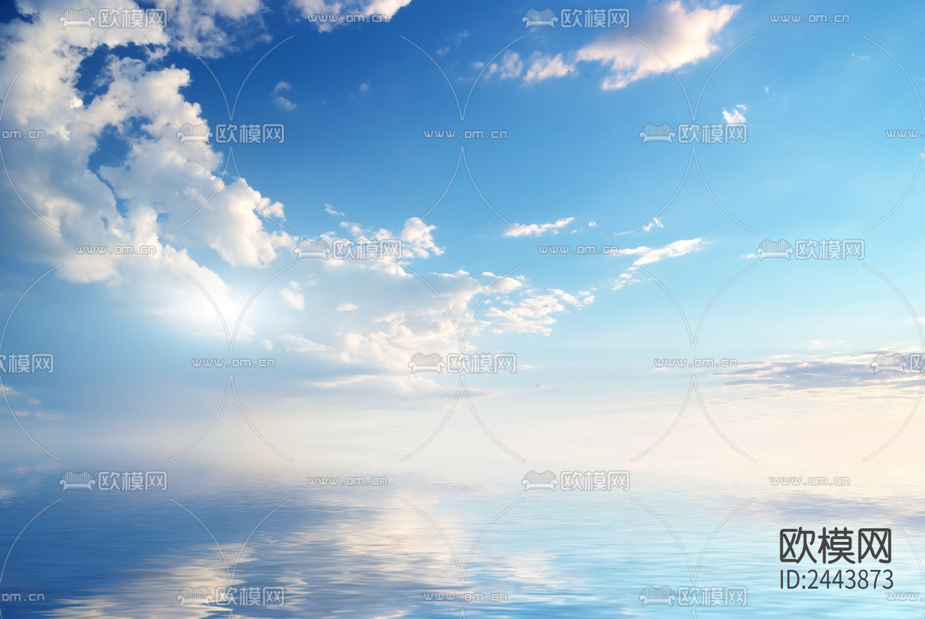 天空白云