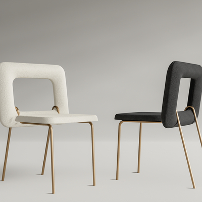 Eichholtz 单椅 餐椅su模型