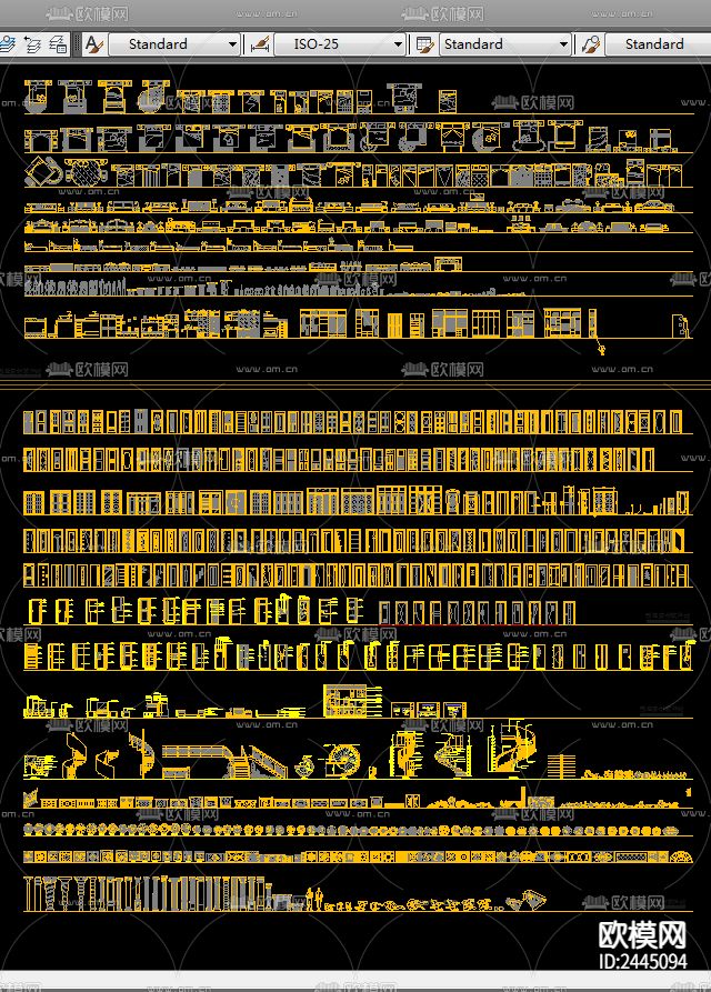历史上最全面的cad图库下载（渲染图1）