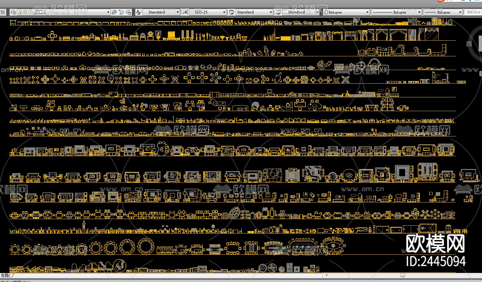 历史上最全面的cad图库下载（渲染图2）