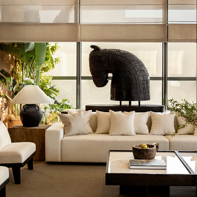 矩阵纵横设计 侘寂接待室