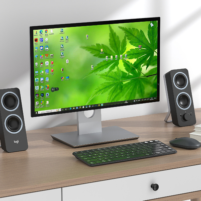  显示器 键盘 音响 鼠标su模型 