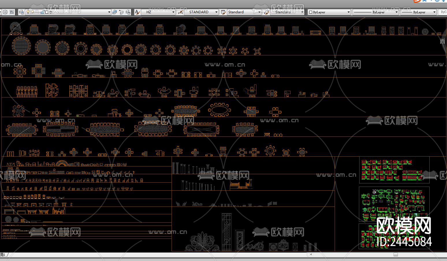设计师最常用的cad图库下载