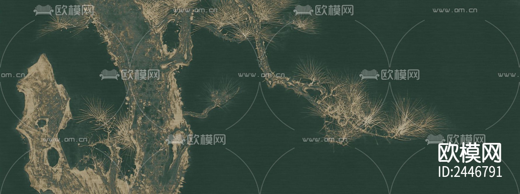 新中式壁画