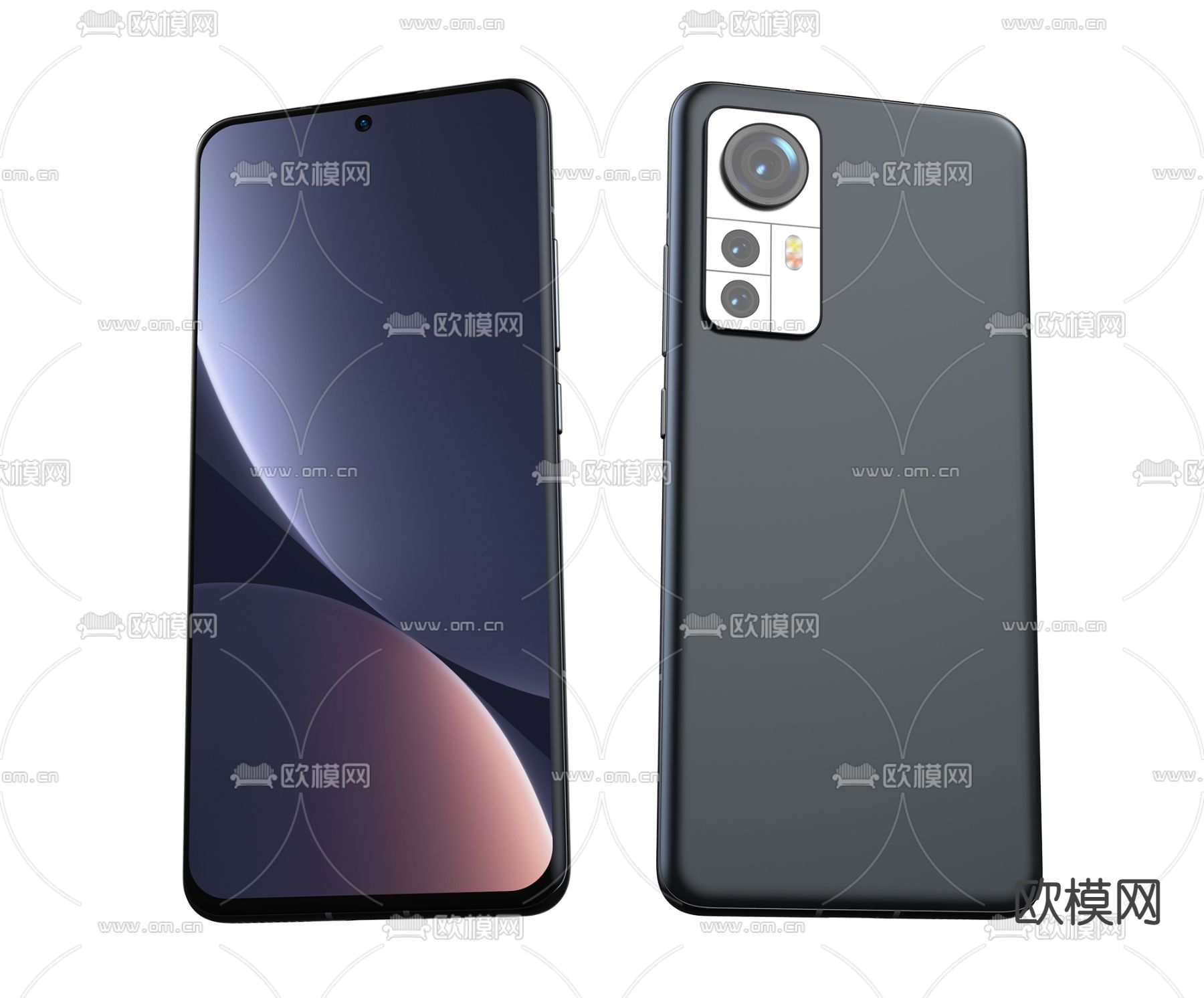 小米手机3d模型下载