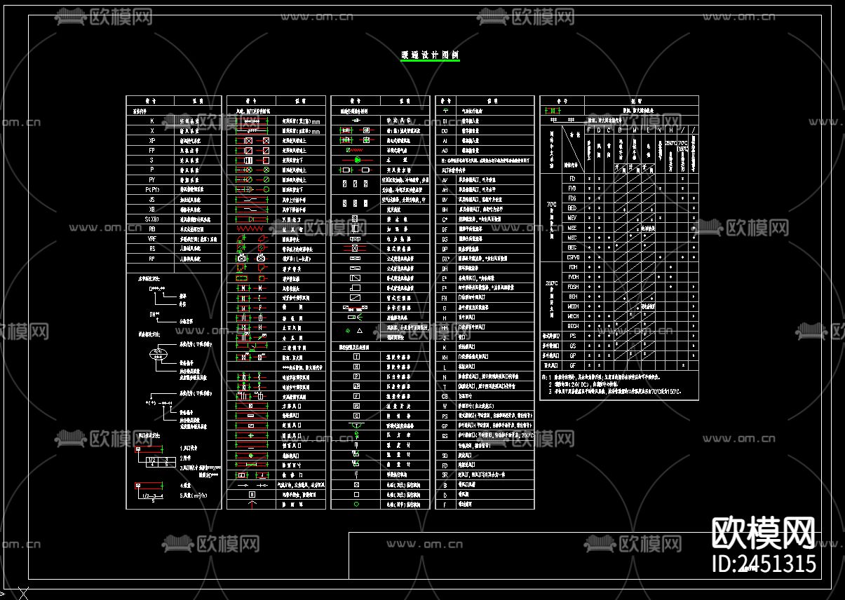 六层教学楼暖通CAD施工图下载（渲染图2）