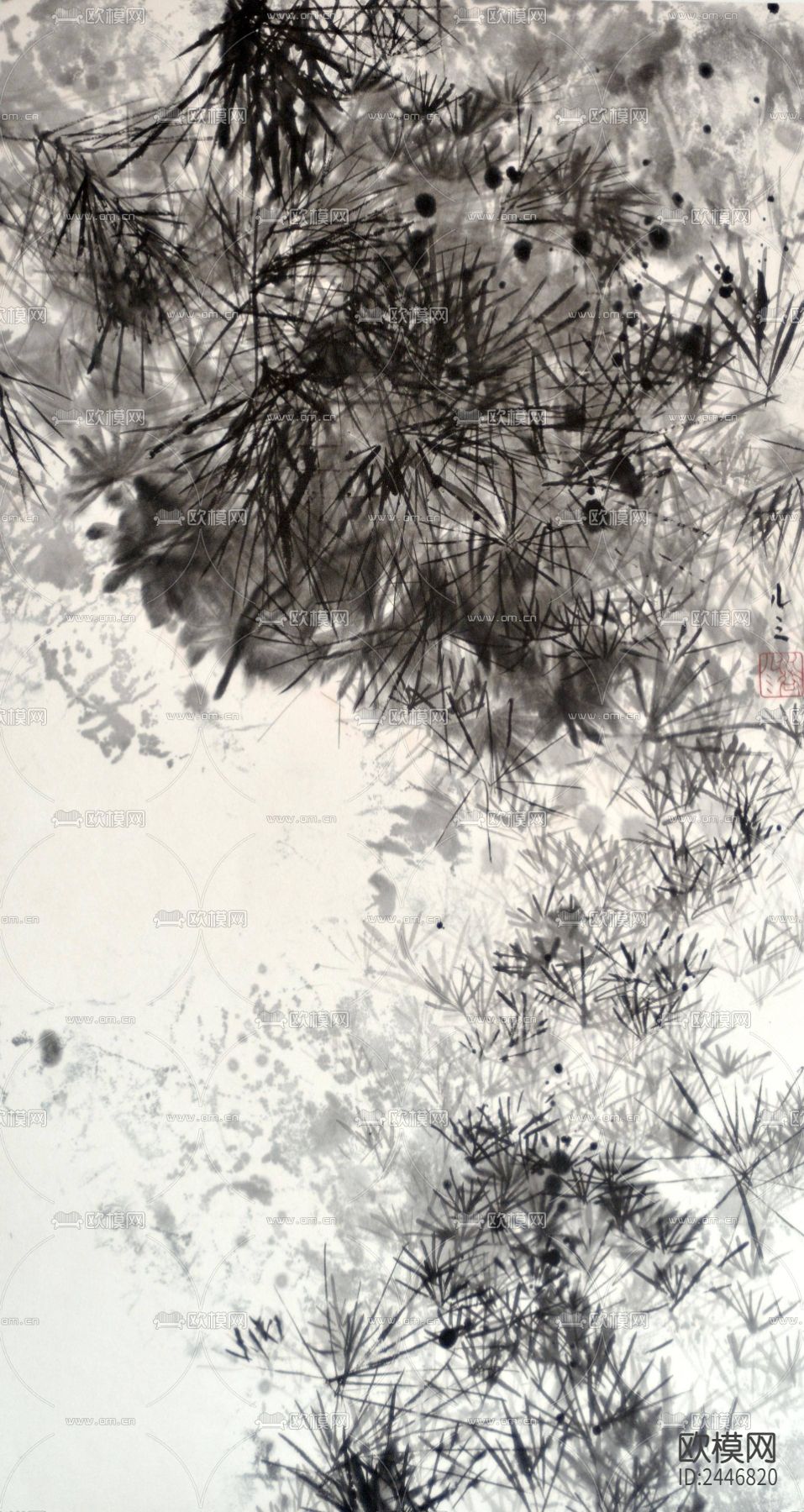 新中式装饰画水墨字画