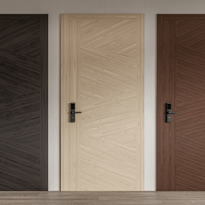 现代防盗门 入户门su模型