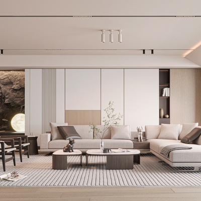  Poliform 客厅su模型 