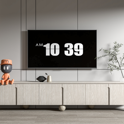 现代电视柜su模型