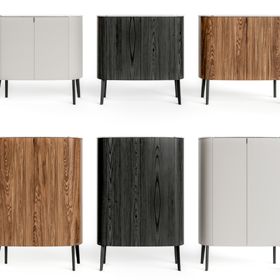  Poliform 玄关柜 斗柜su模型 