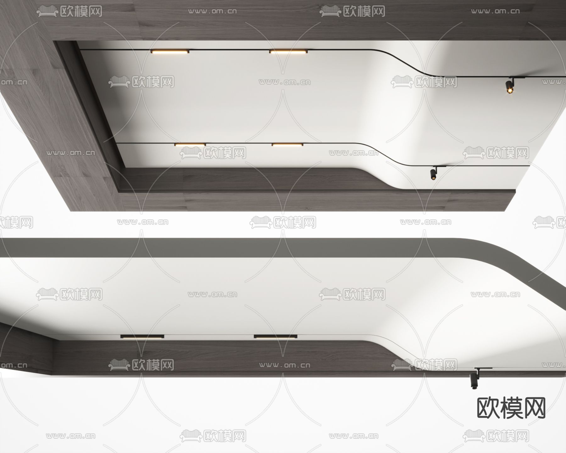 天花吊顶3d模型
