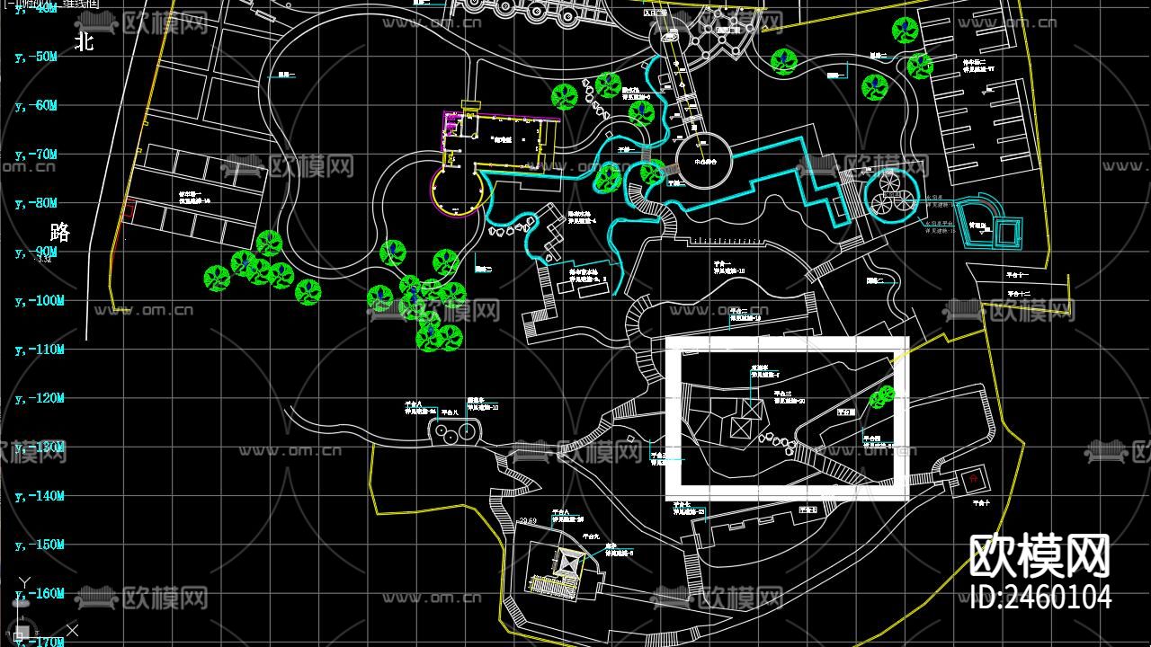 儿童公园景观cad施工图下载（渲染图2）